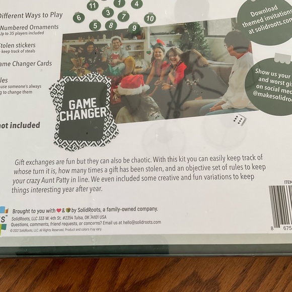 New Unopened White Elephant Party Kit - Picture 5 of 5